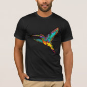 Psychedelic Humminbird T-shirt (Voorkant)