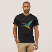 Psychedelic Humminbird T-shirt (Voorkant volledig)