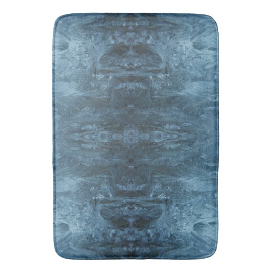 Psychedelic Ice-patroon Badmat (Voorkant Verticaal)