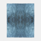 Psychedelic Ice-patroon Fleece Deken (Voorkant)