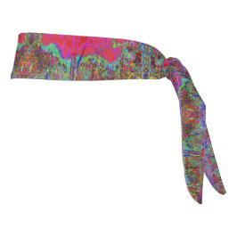Psychedelic Impressionistic Garden Landschap