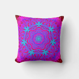 Psychedelic in roze decoratieve piloot kussen