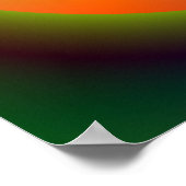 Psychedelic Inside Outside Rings Poster (Hoek)