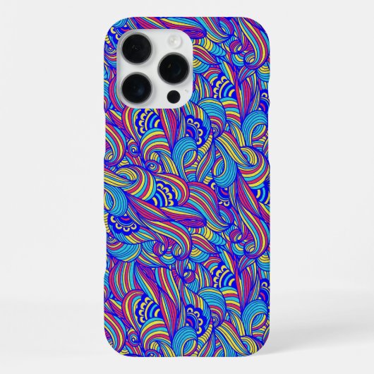 Psychedelic iPhone Hoesje (Achterkant)