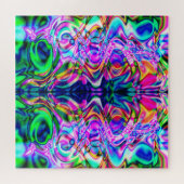 Psychedelic Iridescence Jigzaag Puzzle Legpuzzel (Horizontaal)