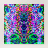 Psychedelic Iridescence Jigzaag Puzzle Legpuzzel (Verticaal)