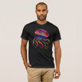 Psychedelic Jellyfish T-shirt (Voorkant volledig)