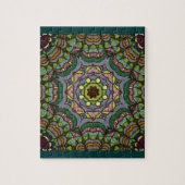 Psychedelic Jigzaag Puzzle Legpuzzel (Verticaal)