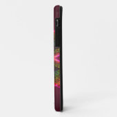 Psychedelic Kaleidoscope Flower Green and Pink Case-Mate iPhone Case (Achterkant/links)