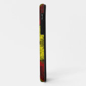 Psychedelic Kaleidoscope Flower Red en Yellow Case-Mate iPhone Case (Achterkant/links)