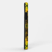 Psychedelic Kaleidoscope Flower Yellow en Green Case-Mate iPhone Case (Achterkant/rechts)