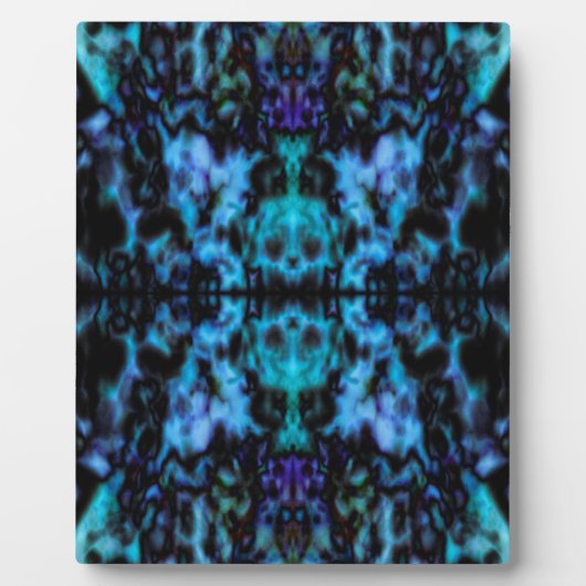 Psychedelic kaleidoscope fotoplaat (Voorkant)