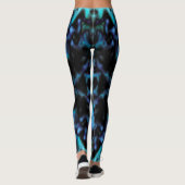 Psychedelic kaleidoscope leggings (Achterkant)