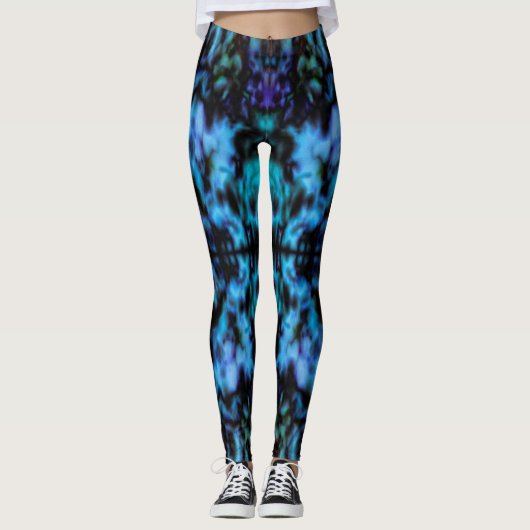 Psychedelic kaleidoscope leggings (Voorkant)