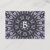 PSYCHEDELIC KALEIDOSCOPE/MYSTISCHE MEMORIE MONOGRA VISITEKAARTJE (Achterkant)