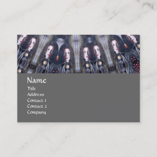 PSYCHEDELIC KALEIDOSCOPE/MYSTISCHE MEMORIE MONOGRA VISITEKAARTJE