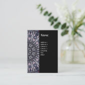 PSYCHEDELIC KALEIDOSCOPE/MYSTISCHE MEMORIE MONOGRA VISITEKAARTJE (Staand voorkant)