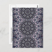 PSYCHEDELIC KALEIDOSCOPE/MYSTISCHE MEMORIES BRIEFKAART (Voorkant / Achterkant)