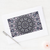 PSYCHEDELIC KALEIDOSCOPE/MYSTISCHE MEMORIES RECHTHOEKIGE STICKER (Envelop)