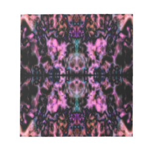 Psychedelic kaleidoscope notitieblok