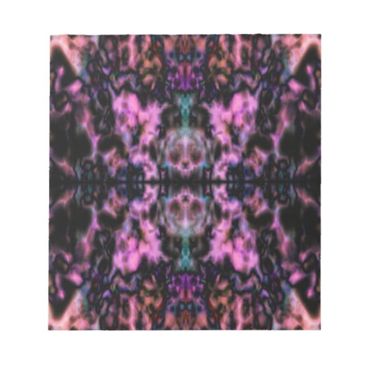 Psychedelic kaleidoscope notitieblok (Voorkant)