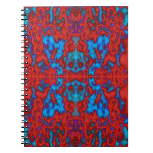 Psychedelic kaleidoscope notitieboek (Voorkant)