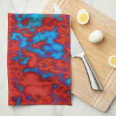 Psychedelic kaleidoscope theedoek (Quarter Fold)