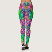 Psychedelic KaleidoscopeLeggings Leggings (Achterkant)