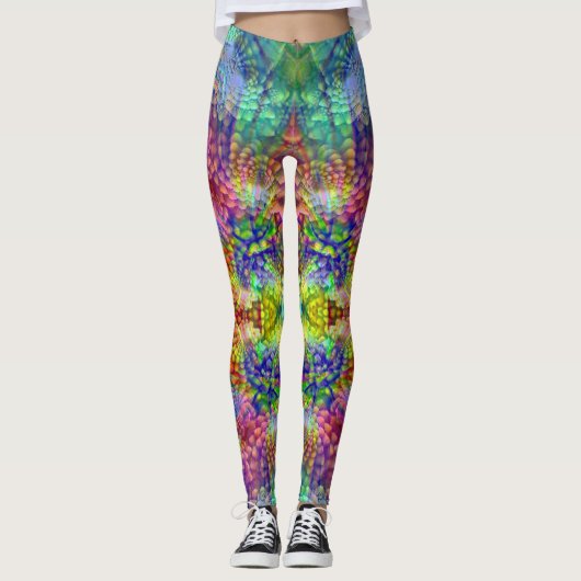Psychedelic KaleidoscopeLeggings Leggings (Voorkant)
