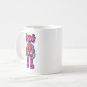 Psychedelic Kaw Koffiemok (Voorkant links)