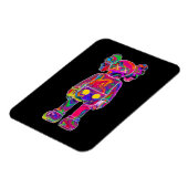 Psychedelic Kaw Magneet (Linkerzijde)