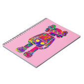 Psychedelic Kaw Notitieboek (Linkerzijde)