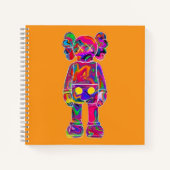 Psychedelic Kaw Notitieboek (Voorkant)