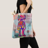 Psychedelic Kaw Tote Bag (Dichtbij)