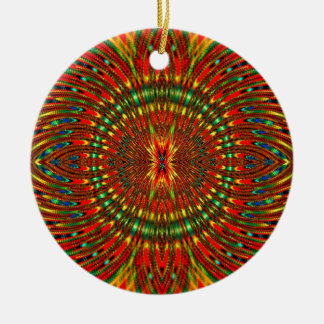 Psychedelic Keramisch Ornament