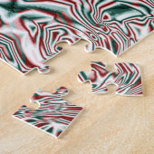 Psychedelic Kerstmis Legpuzzel (Zijkant)