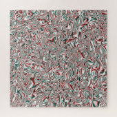 Psychedelic Kerstmis Legpuzzel (Horizontaal)