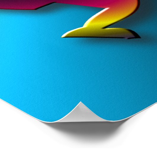 Psychedelic Kokopelli #2 Poster (Hoek)