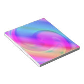 Psychedelic-laptop Notitieblok (Schuin)