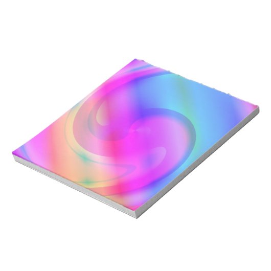 Psychedelic-laptop Notitieblok (Linkerzijde)