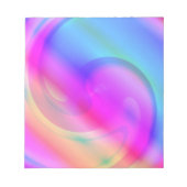 Psychedelic-laptop Notitieblok (Voorkant)