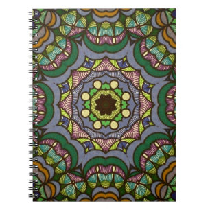 Psychedelic-laptop Notitieboek