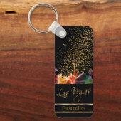 Psychedelic Las Vegas Skyline Sleutelhanger (Voorkant)