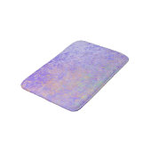 Psychedelic Lavender Paars Neon Pastel Abstract Badmat (Gekanteld)