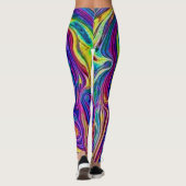 Psychedelic Leggings (Achterkant)