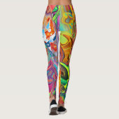 Psychedelic Leggings (Achterkant)