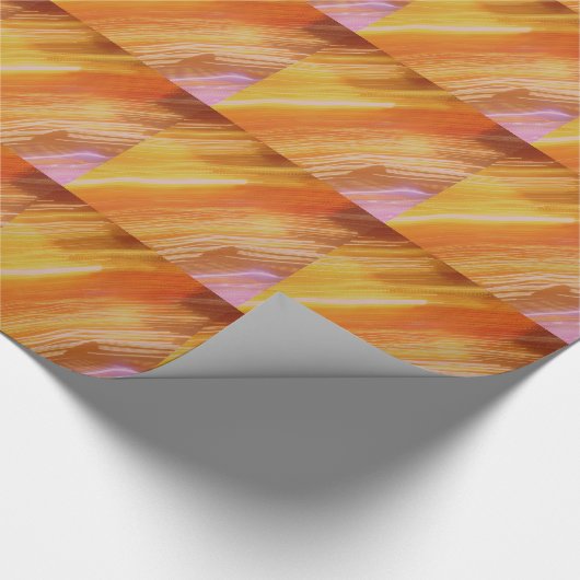 Psychedelic Lights Colors Cadeaupapier (Hoek)