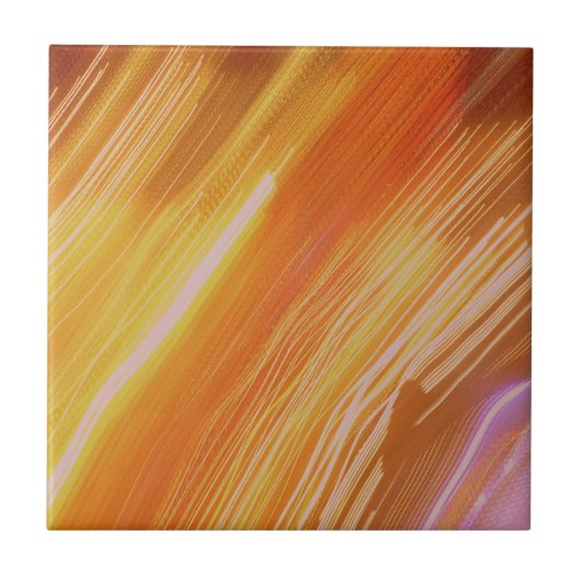 Psychedelic Lights Colors Tegeltje (Voorkant)