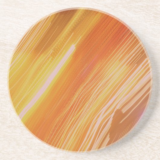 Psychedelic Lights Colors Zandsteen Onderzetter (Voorkant)