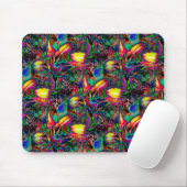 Psychedelic Lilies.... Muismat (Met muis)